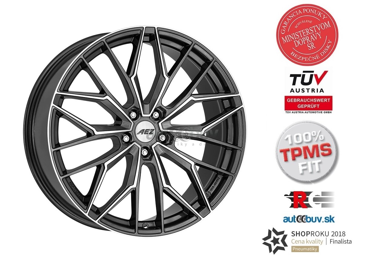 AEZ Porto dark 8.50x21 5x112.00 ET38