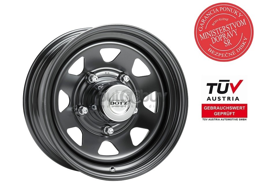 DOTZ 4x4 Dakar dark 7.00x16 5x114.30 ET36