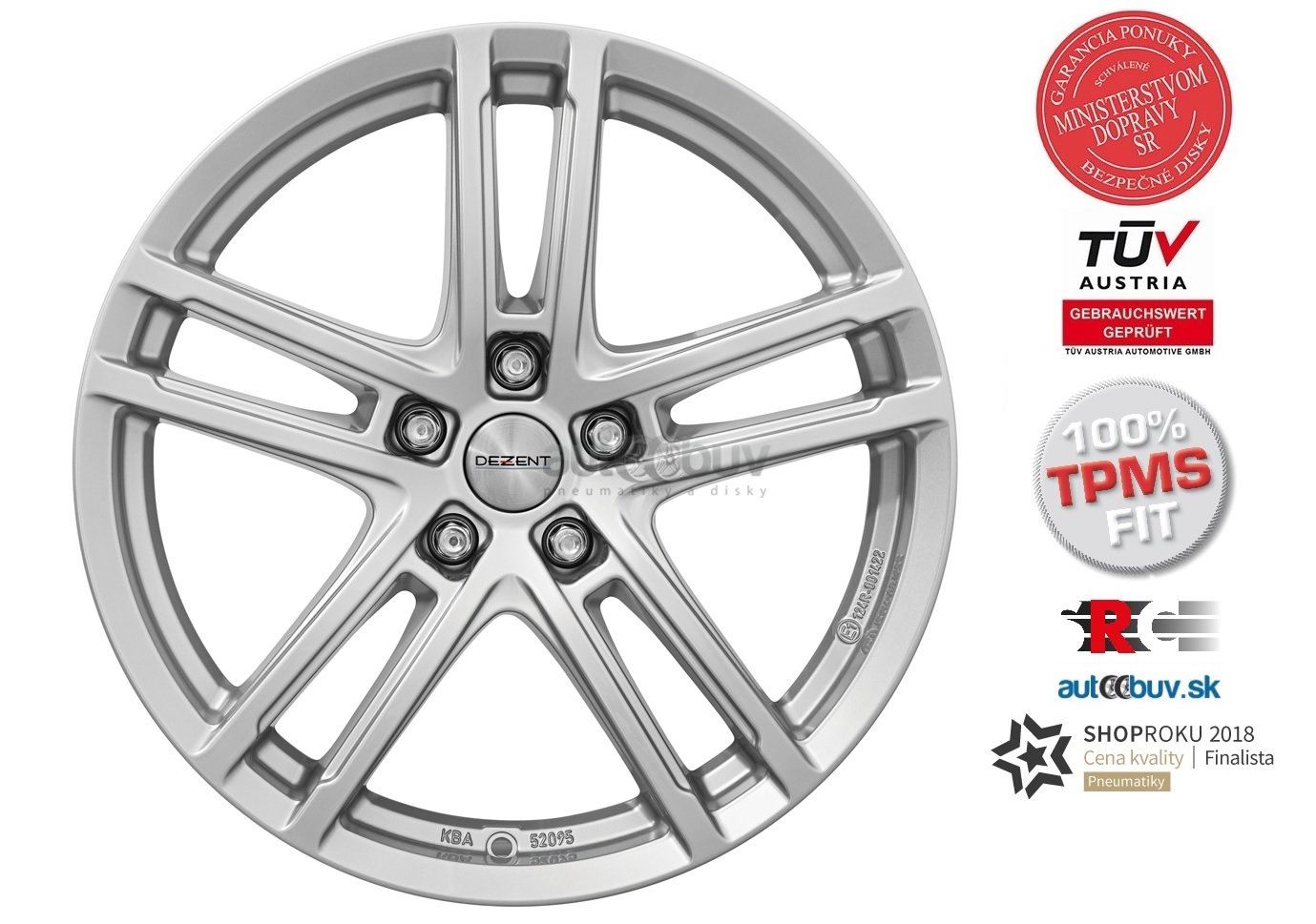 DEZENT TZ-c 8.00x18 5x112.00 ET30