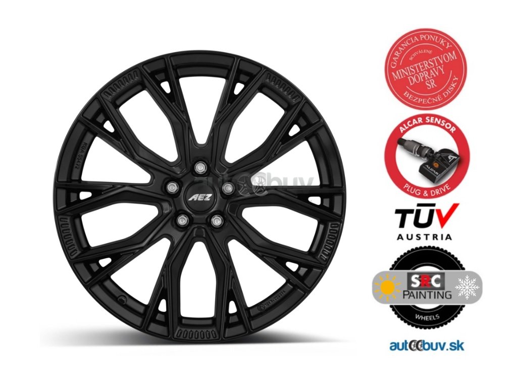 AEZ Toronto black 8.50x19 5x108.00 ET45
