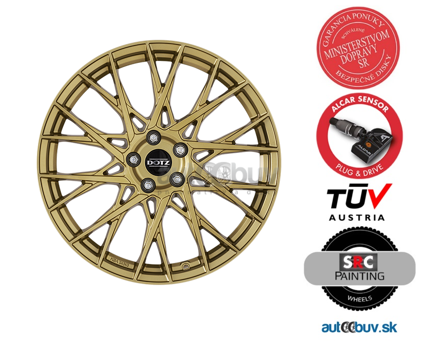 DOTZ Fuji gold 8.00x20 5x112.00 ET45