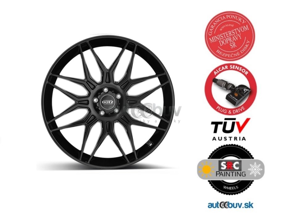 DOTZ LongBeach black 9.50x21 5x130.00 ET43