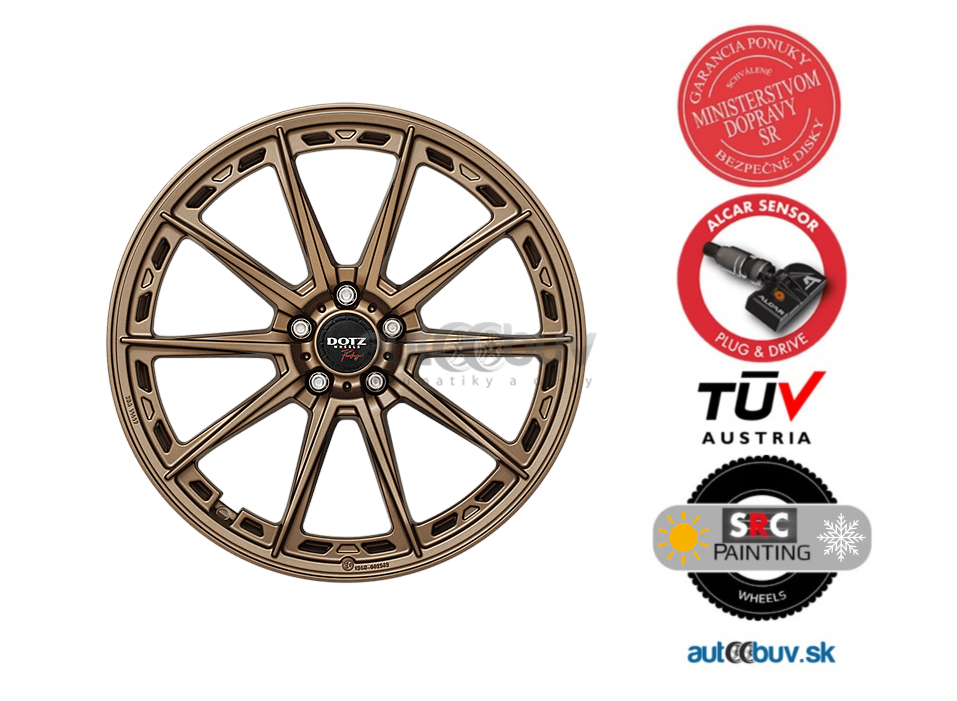 DOTZ Sonoma bronze 8.00x19 5x108.00 ET48