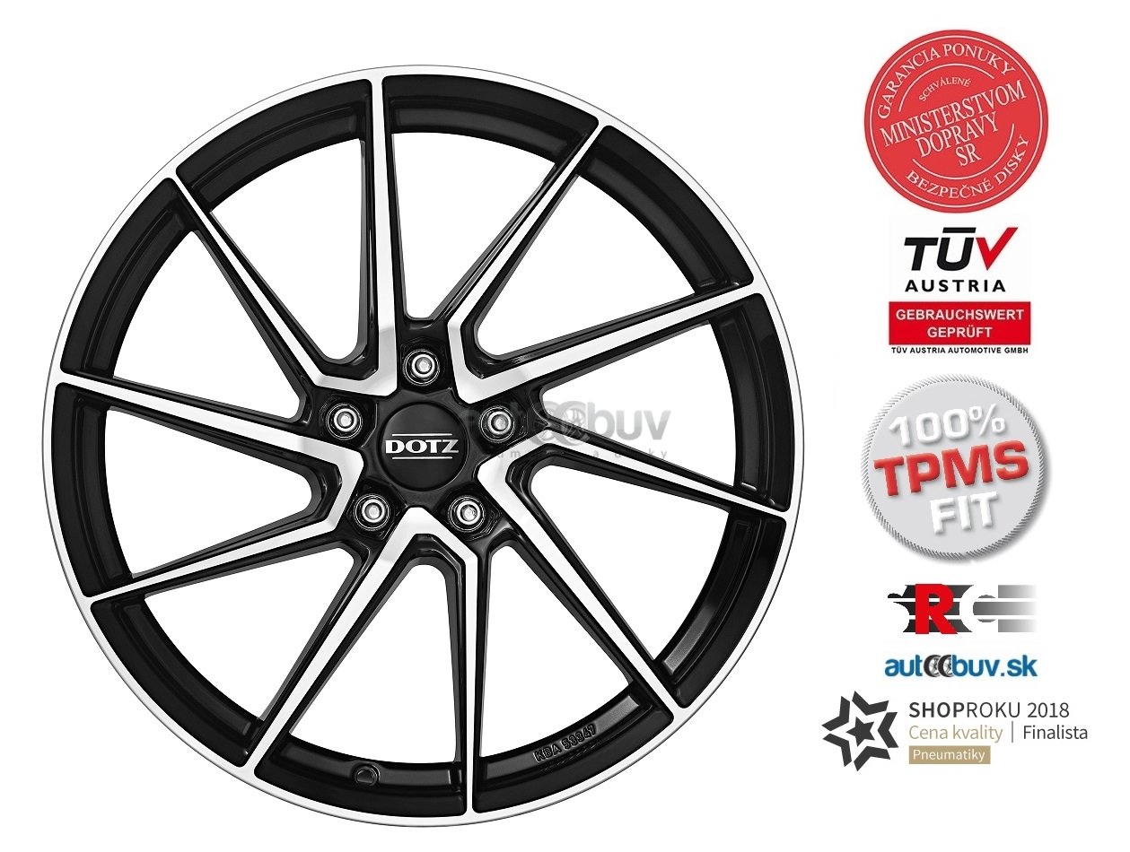 DOTZ Spa dark 8.00x19 5x108.00 ET45