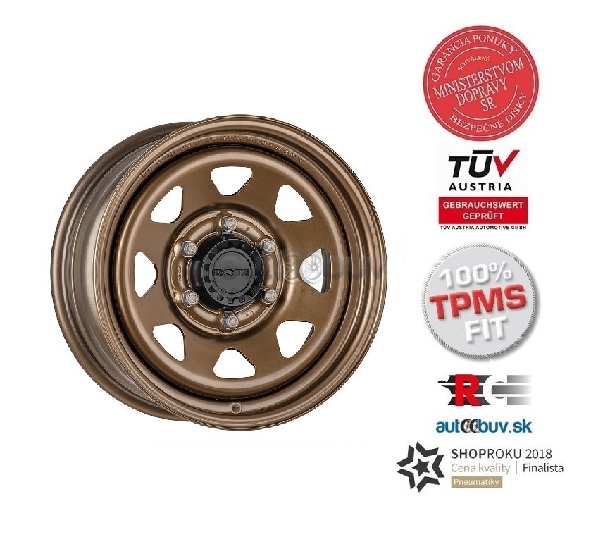 DOTZ 4x4 Dakar bronze 7.00x16 6x139.70 ET13