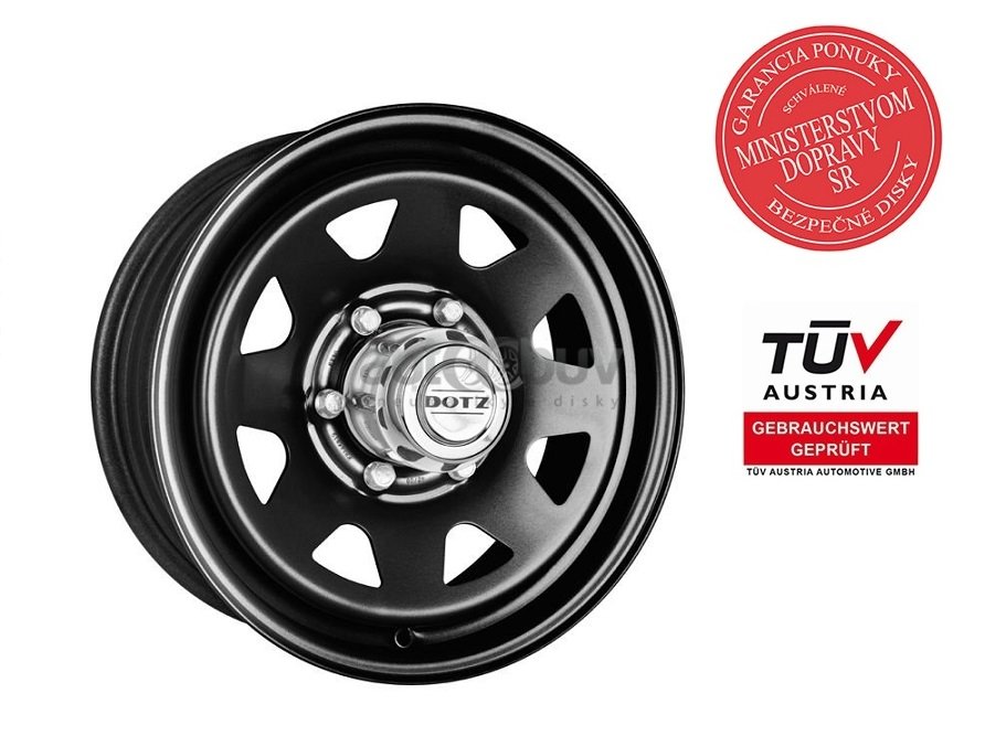 DOTZ 4x4 Pharao dark 6.00x15 5x139.70 ET45