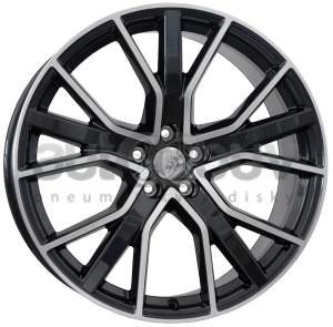 WSP Italy AUDI W571 ALICUDI 8.50x20 5x112.00 ET43 GLOSSY BLACK POLISHED