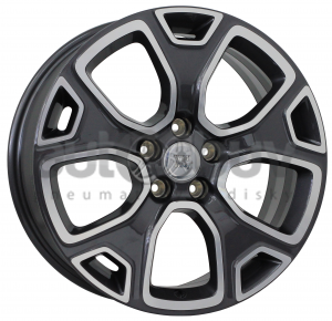 WSP Italy JEEP W3804 DETROIT 7.00x18 5x110.00 ET40 ANTHRACITE N POLISHED