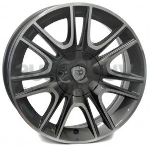 WSP Italy LANCIA W317 RIGA 6.50x16 4x98.00 ET40 ANTHRACITE POLISHED