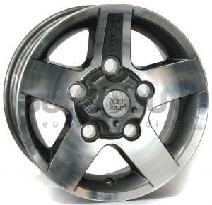 WSP Italy LANDROVER W2354 MALI 7.00x16 5x165.00 ET33 ANTHRACITE POLISHED