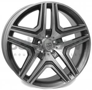 WSP Italy MERCEDES W766 AMG NERO 10.00x21 5x112.00 ET46 ANTHRACITE POLISHED