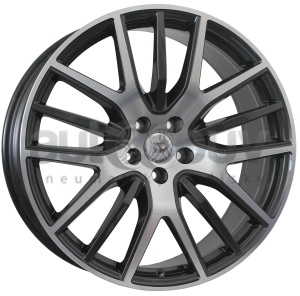 WSP Italy MASERATI W3101 FLORENCE 9.00x21 5x114.30 ET40 ANTHRACITE POLISHED