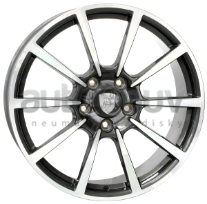 WSP Italy PORSCHE W1055 LEGEND 10.00x20 5x130.00 ET45 ANTHRACITE POLISHED