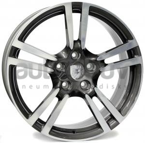 WSP Italy PORSCHE W1054 SATURN 9.50x20 5x130.00 ET65 ANTHRACITE POLISHED