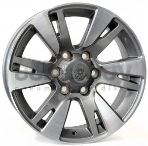 WSP Italy TOYOTA W1765 VENERE 7.50x18 6x139.70 ET25 ANTHRACITE POLISHED