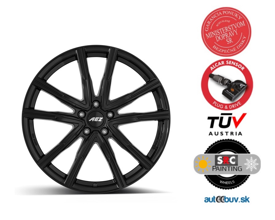 AEZ Montreal black 7.50x19 5x108.00 ET50