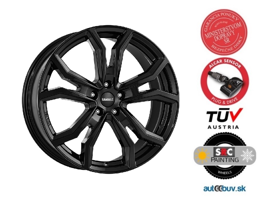 DEZENT TV black 6.50x16 5x114.30 ET48