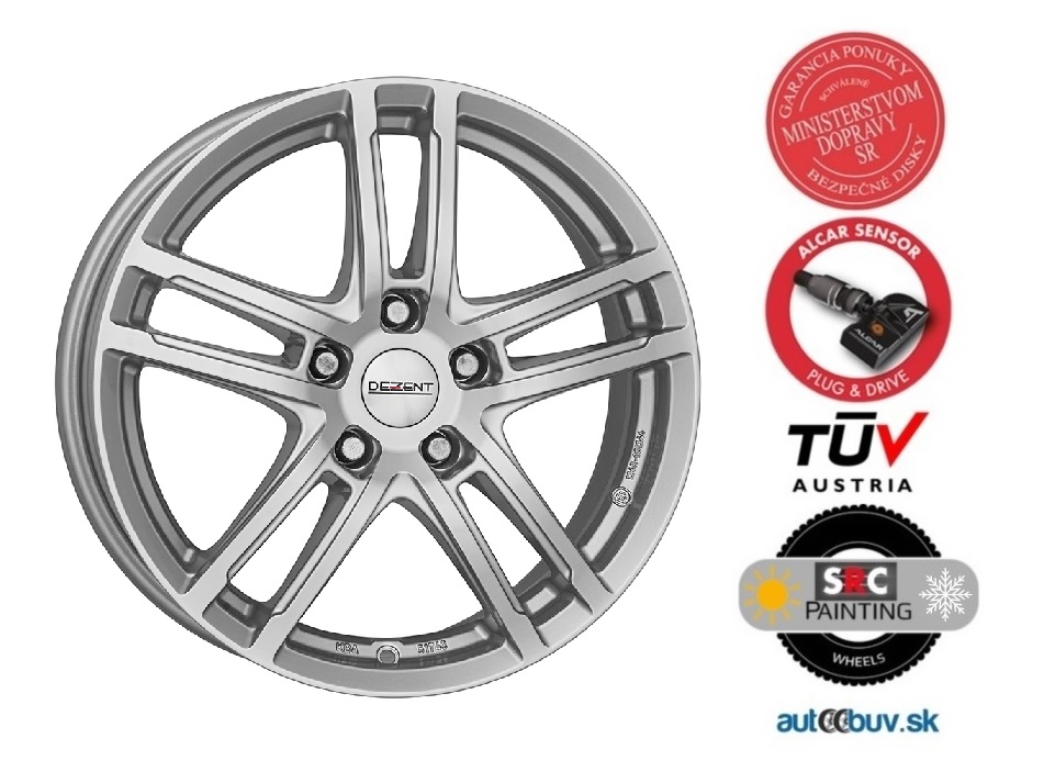 DEZENT TZ 6.50x16 4x100.00 ET35