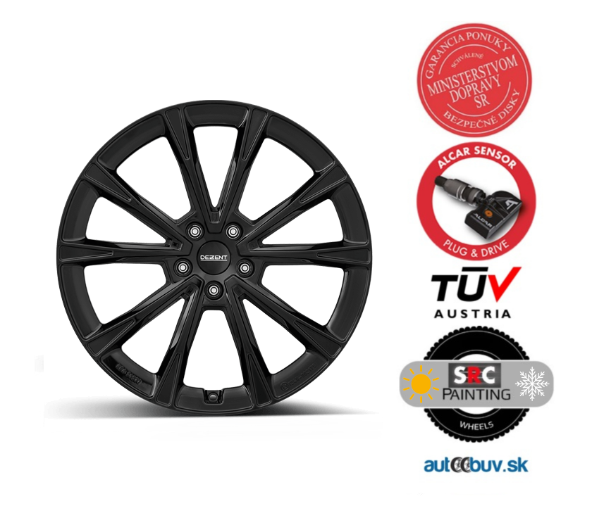 DEZENT AR black 7.50x19 5x108.00 ET42